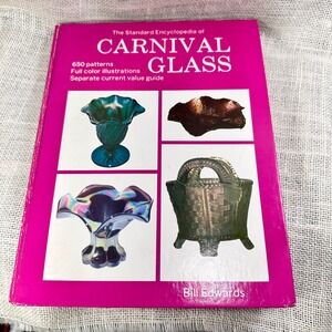 Standard Encyclopedia of Carnival Glass Bill Edwards Collector Guide 650 Pattern